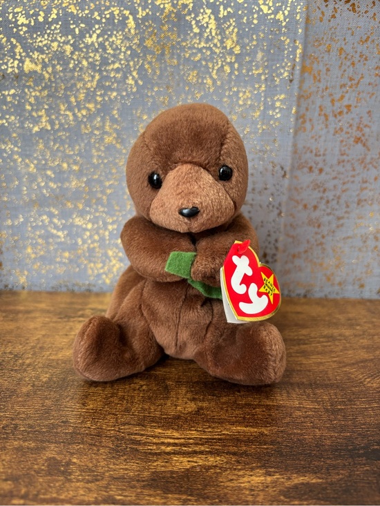 Ty Other - Ty Beanie Baby “Seaweed” the Otter - New With Tag (1996) Vintage/Rare